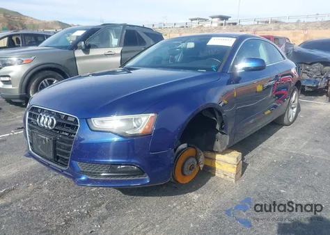 2013 Audi A5 2.0T Premium from USA, damaged, VIN WAULFAFR2DA050774